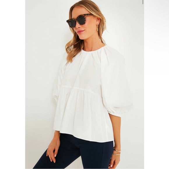 Tuckernuck pomander place white Sutton blouse nwot - Picture 4 of 6